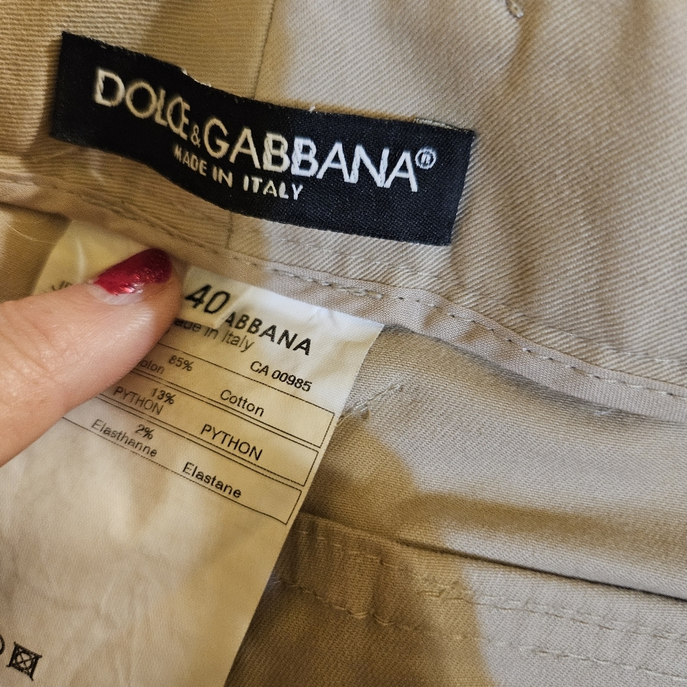 Dolce & Gabbana Python Pants, Please Read Descrip… - image 8